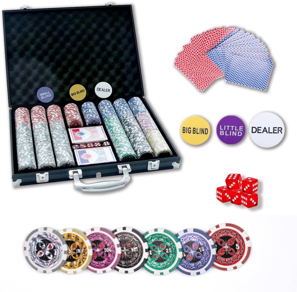 Poker Chips,500PCS Poker