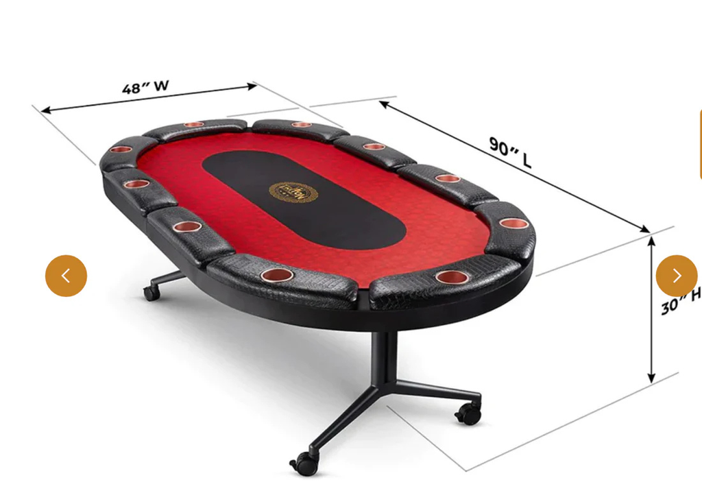 Premium Poker Table for 10 Players